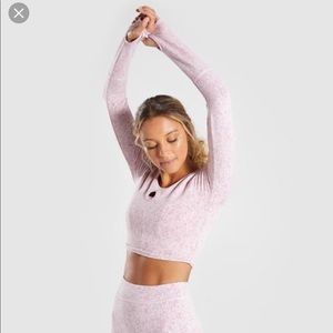 Gymshark Long Sleeve Crop Top
